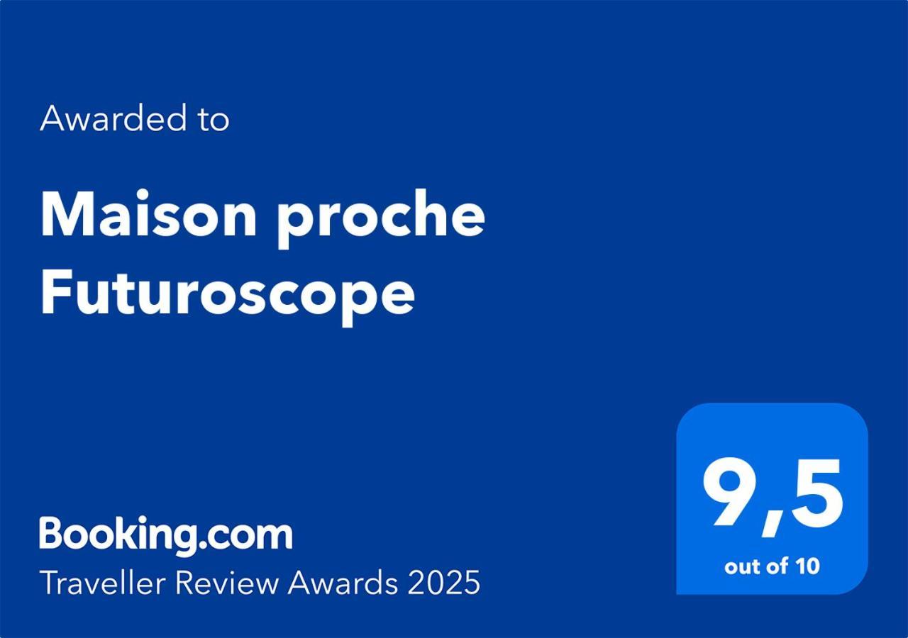 Maison Proche Futuroscope シャッスヌイユ・デュ・ポワト エクステリア 写真